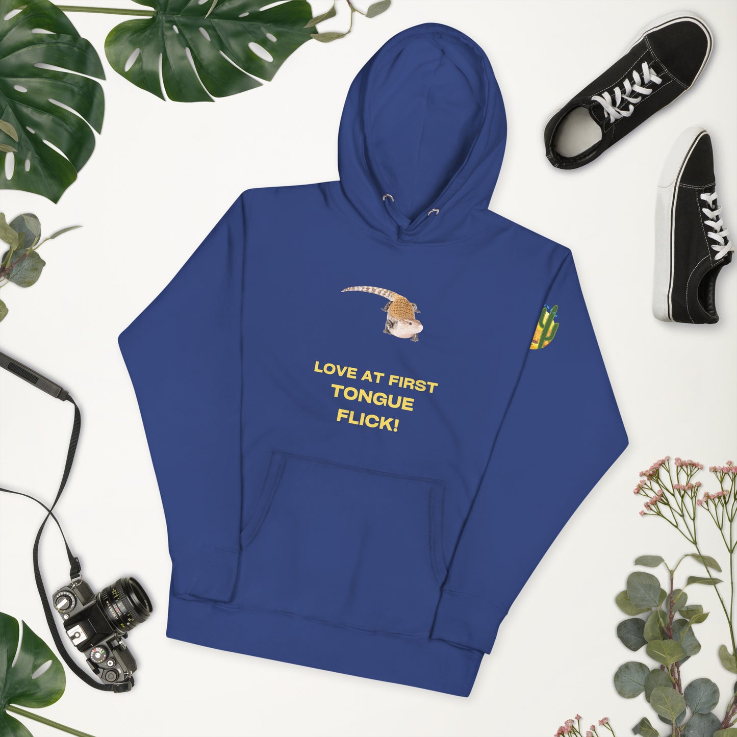 Love at First Tongue Flick Skink Hoodie