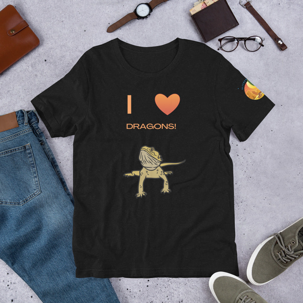 I Heart Dragons T-Shirt