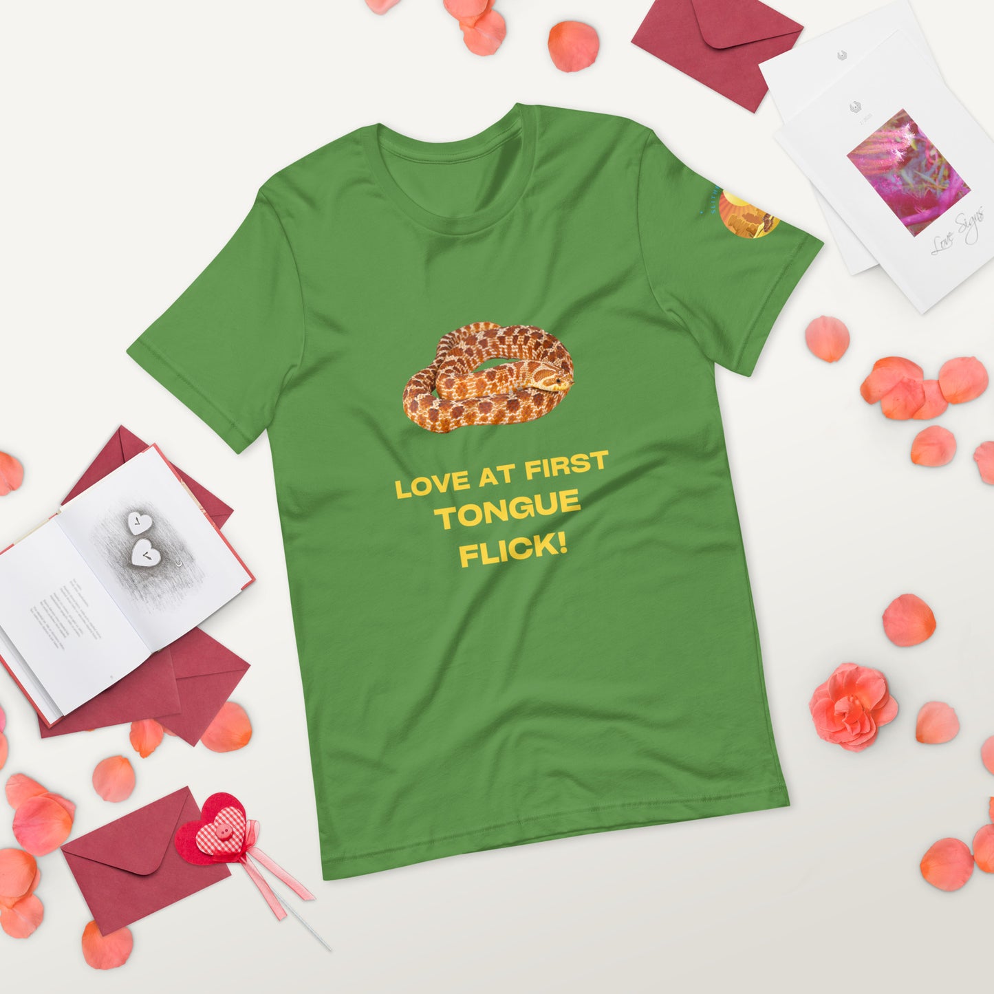 Love at First Tongue Flick Hognose Snake T-Shirt