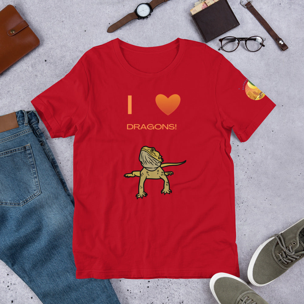 I Heart Dragons T-Shirt