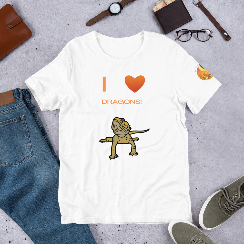 I Heart Dragons T-Shirt